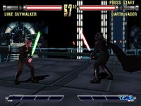 une photo d'Ã©cran de Star Wars - Masters of Teras Kasi sur Sony Playstation